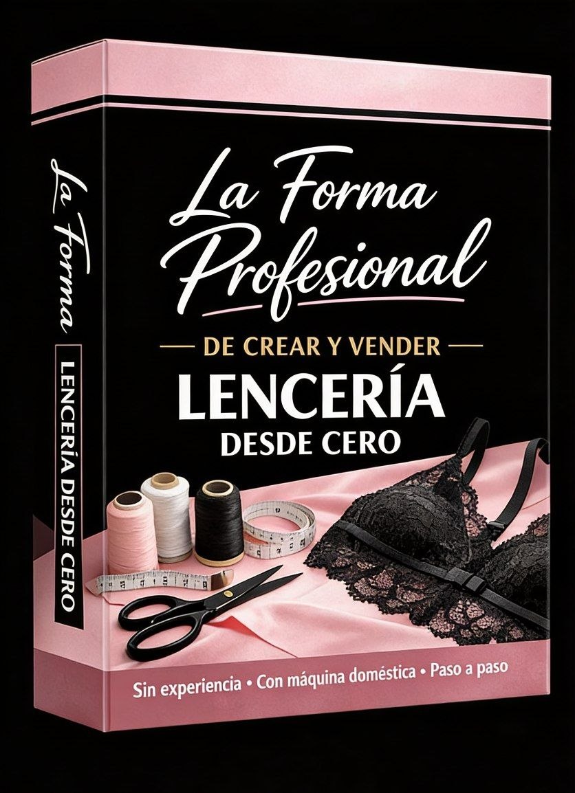 La Forma Profesional de Crear y Vender Lencería desde Cero